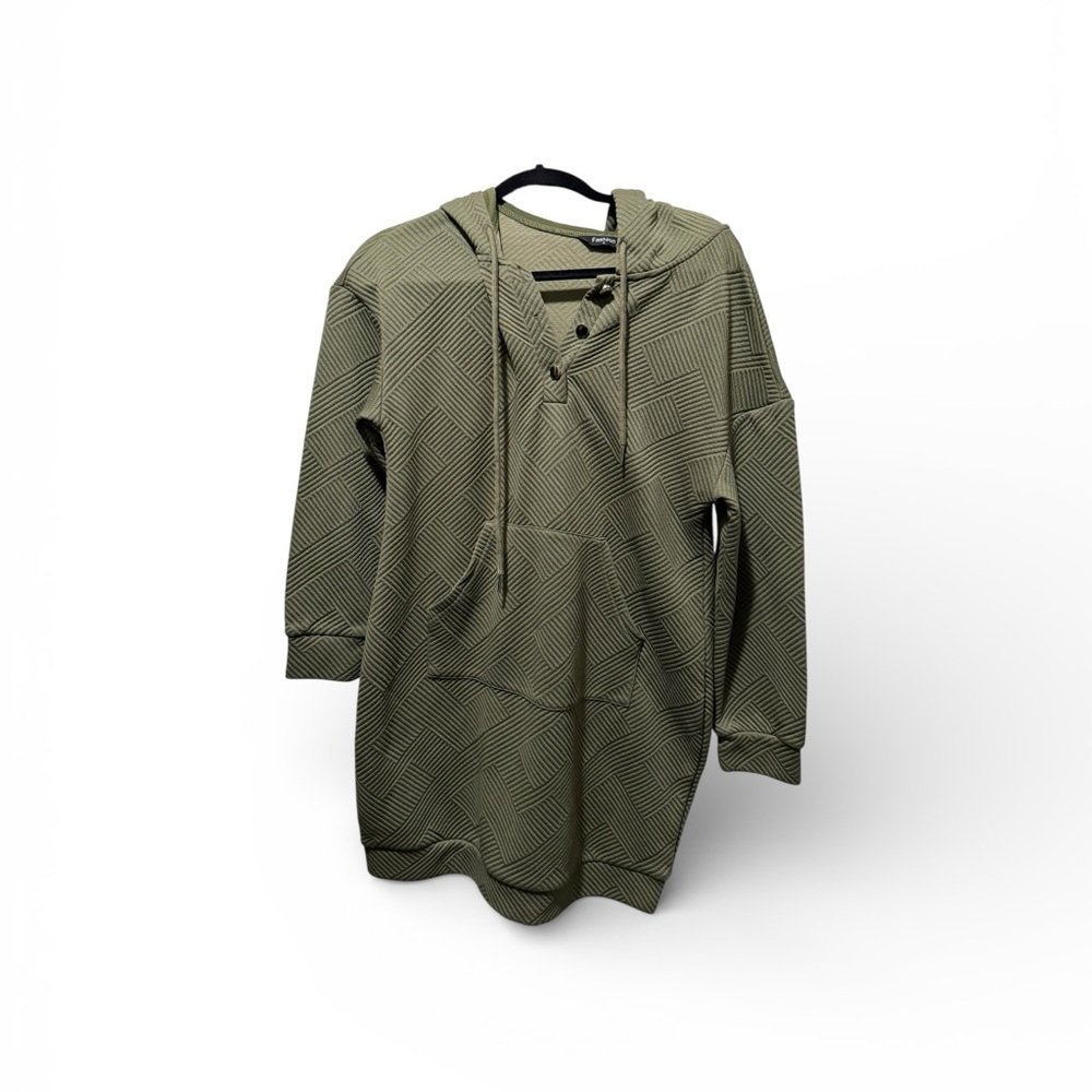 ✨3 for 25✨ Olive Women's Hoodie Dress